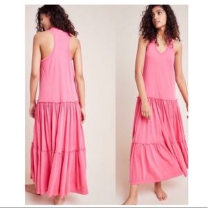 Anthropologie - Sundry pink tshirt dress